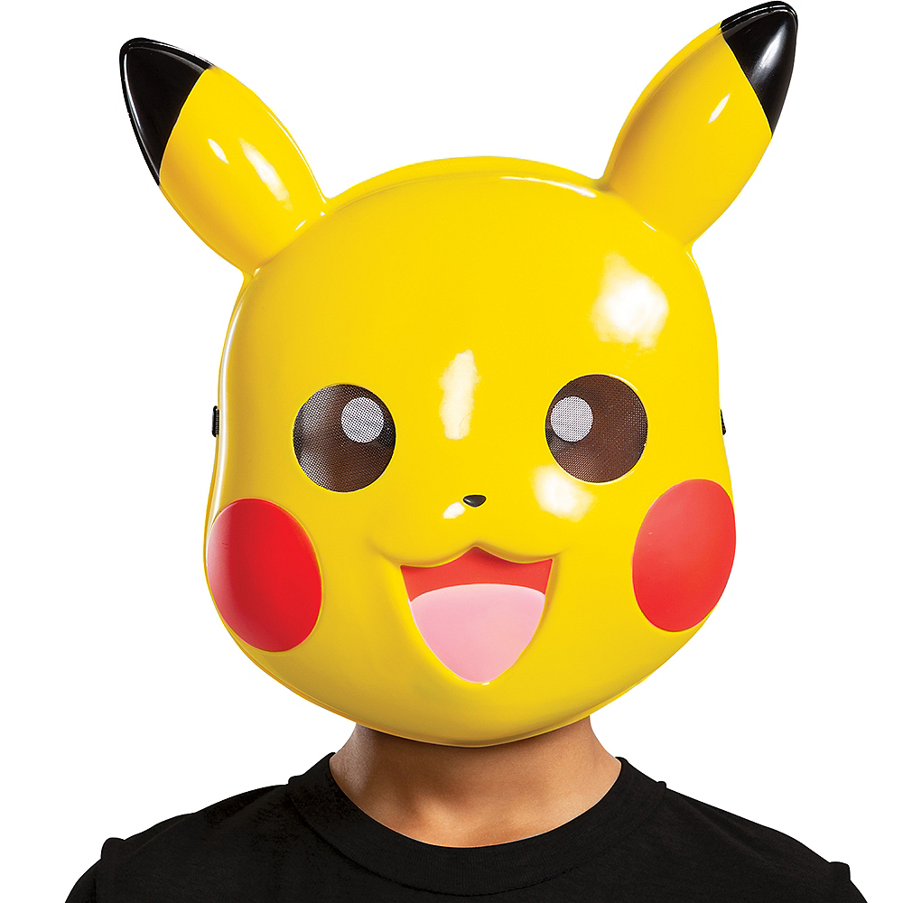 Pikachu Mask Pokemon 10 1 4in X 10 1 4in Party City