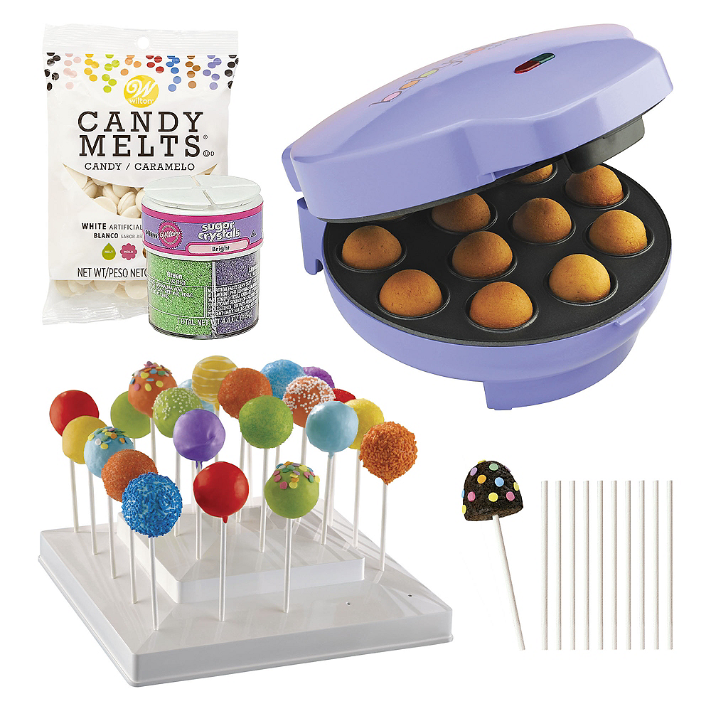 Easy To Make Rainbow Sprinkle Cake Pops In A Box Unbox The