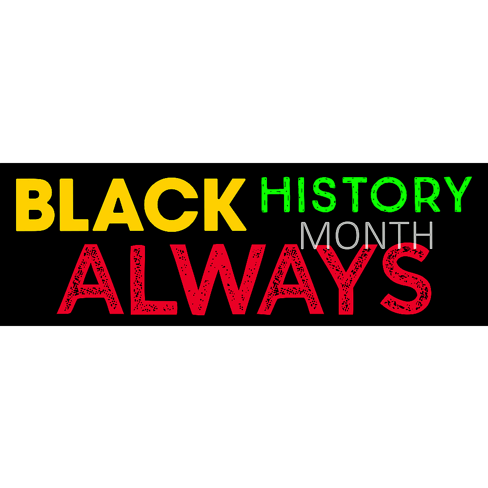 Black History Month Horizontal Banner, 6ft x 2ft Party City