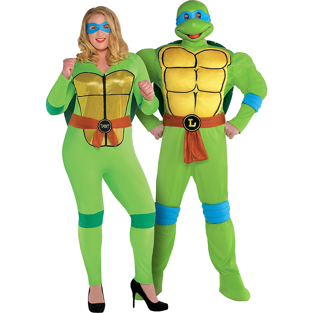 Teenage Mutant Ninja Turtles Costume Adult Female TMNT Halloween Fancy Dres...