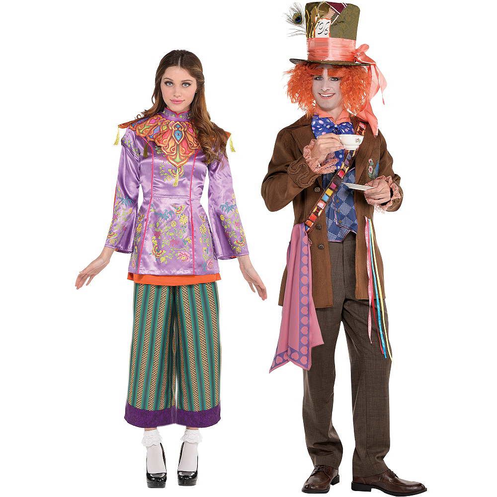 Fonkelnieuw Adult Alice in Wonderland & Mad Hatter Couples Costumes - Alice MY-98
