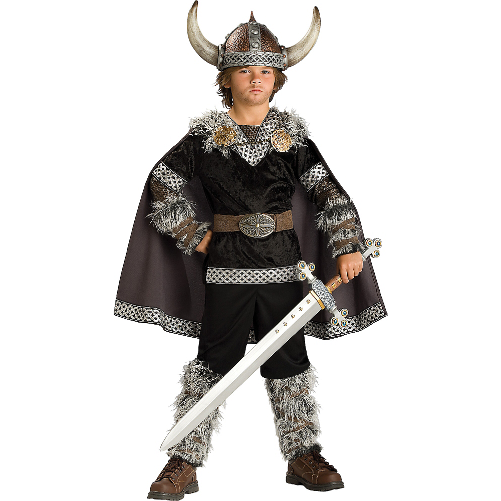 Boys Viking Warrior Costume Elite Boys' Halloween Costumes P