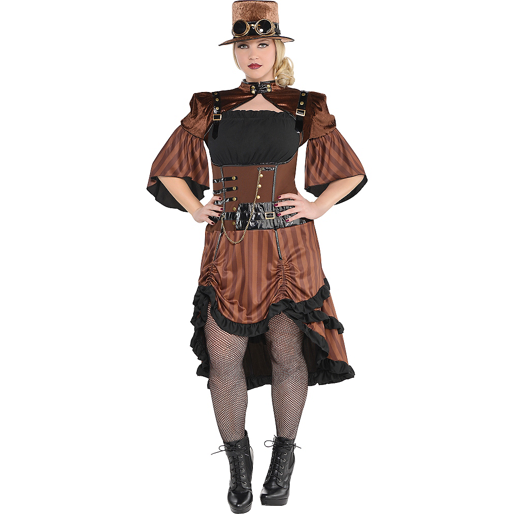 Adult Steamy Dreamy Steampunk Costume Plus Size | Party City