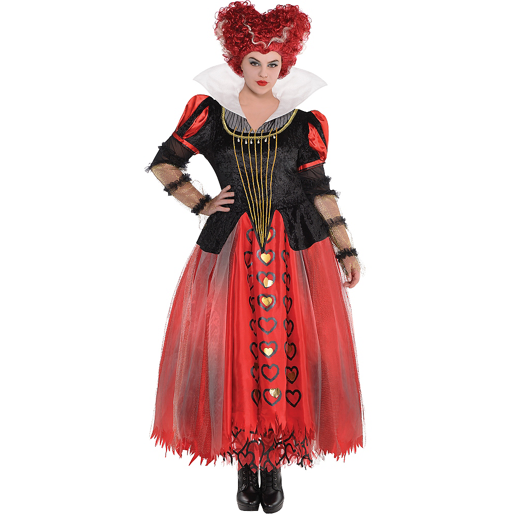 Adult Red Queen Costume Plus Size - Alice Through the Looking Glass ...