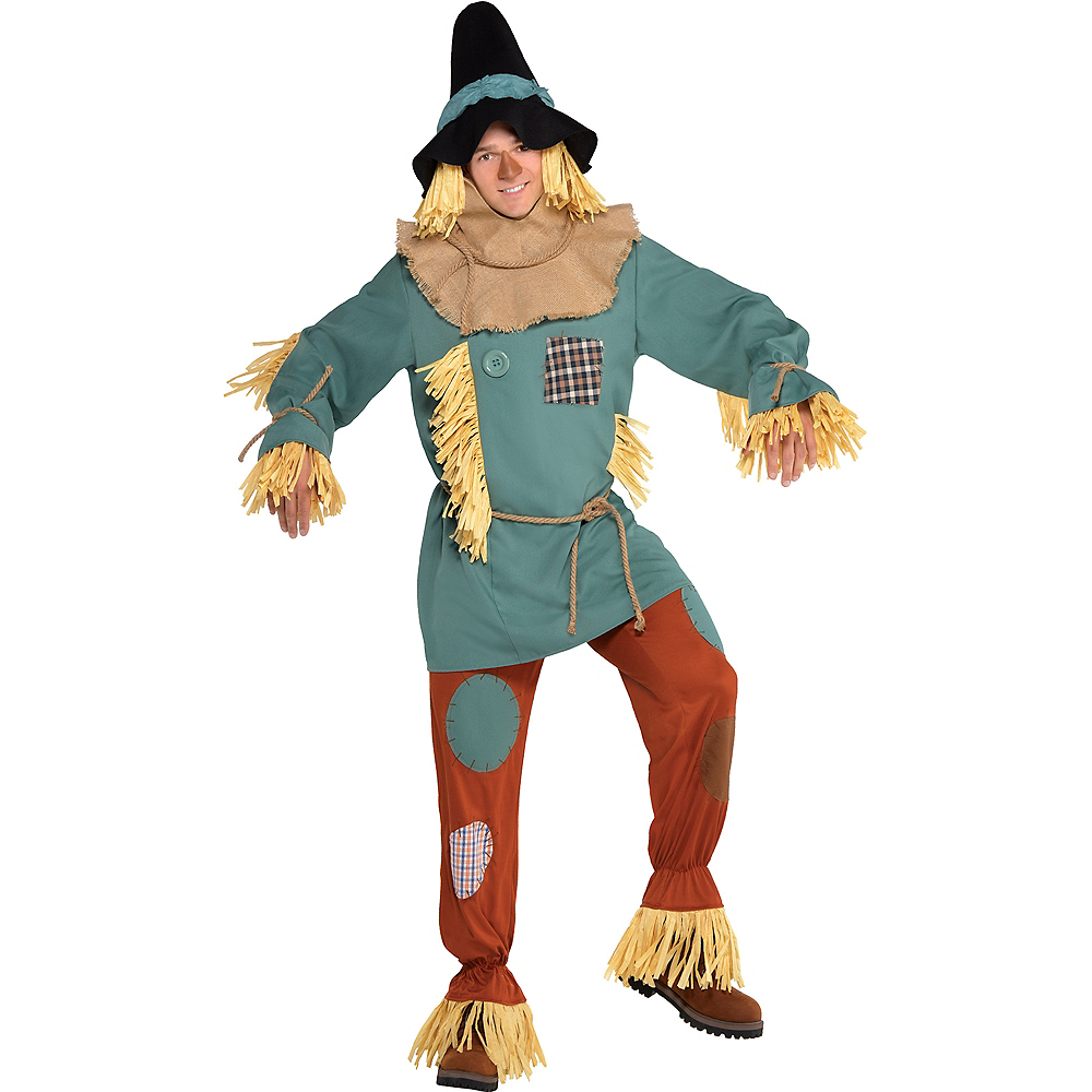 Nav Item for Adult Silly Scarecrow Costume - Wizard of Oz Image #1. 