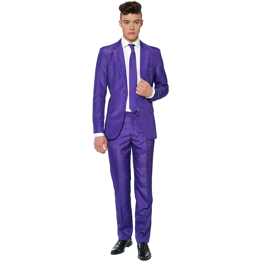 Adult Purple Suit Image #1. 