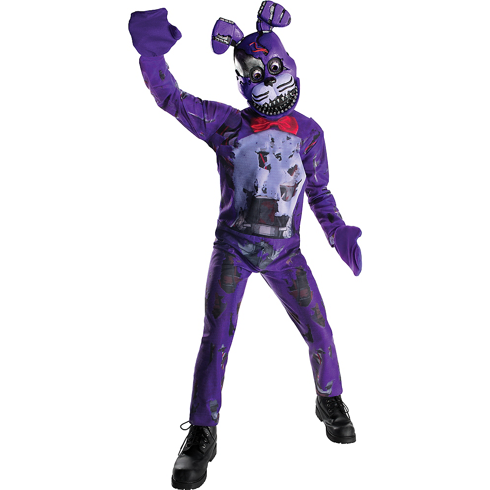 Boys Nightmare Bonnie Costume Five Nights At Freddy S 4 Party