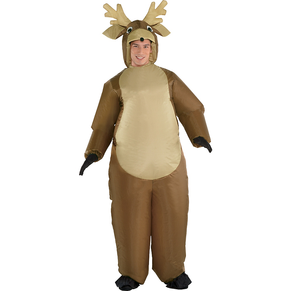 Adult Inflatable Reindeer Costume Party City