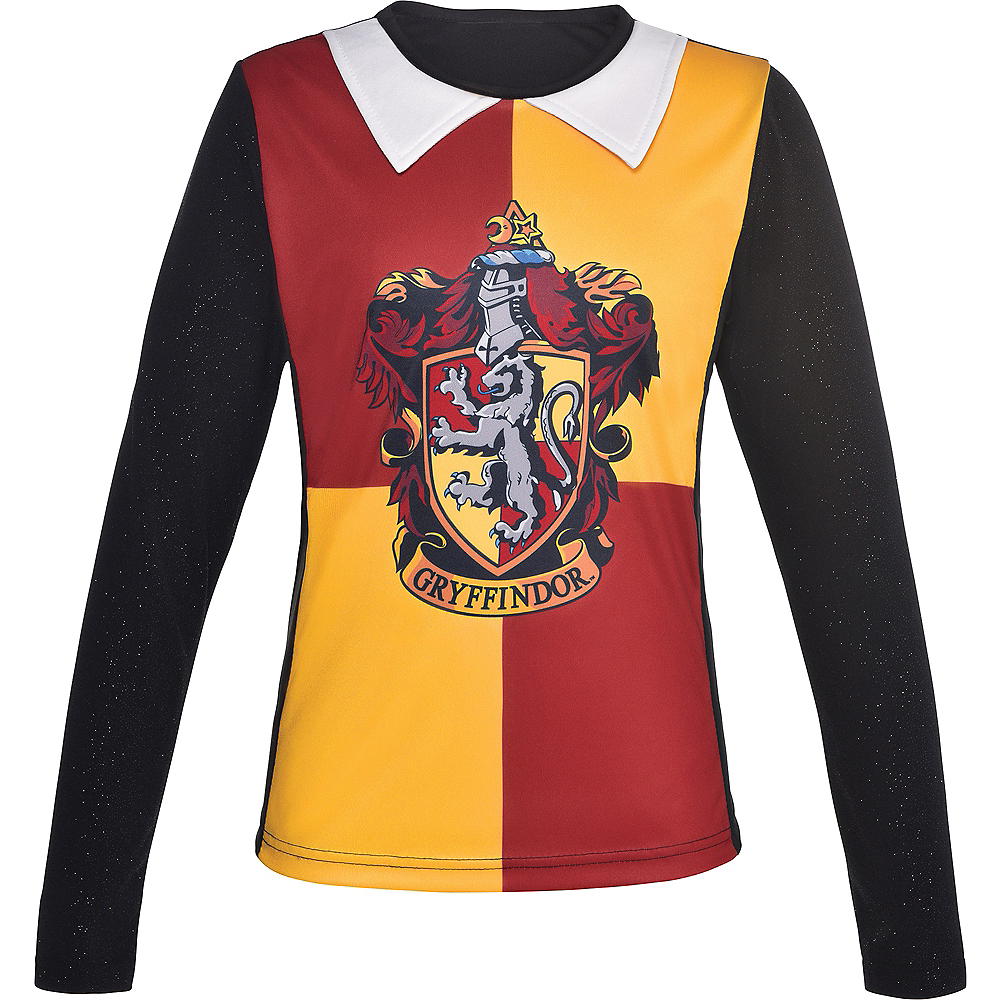 Child Gryffindor Long-Sleeve Shirt - Harry Potter | Party City
