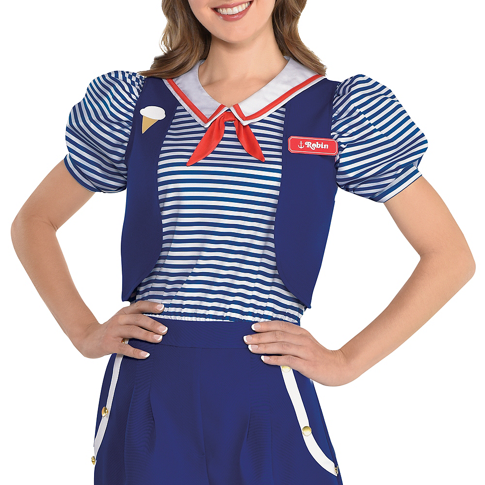 Robin Scoops Ahoy Costume For Adults Stranger Things Party City