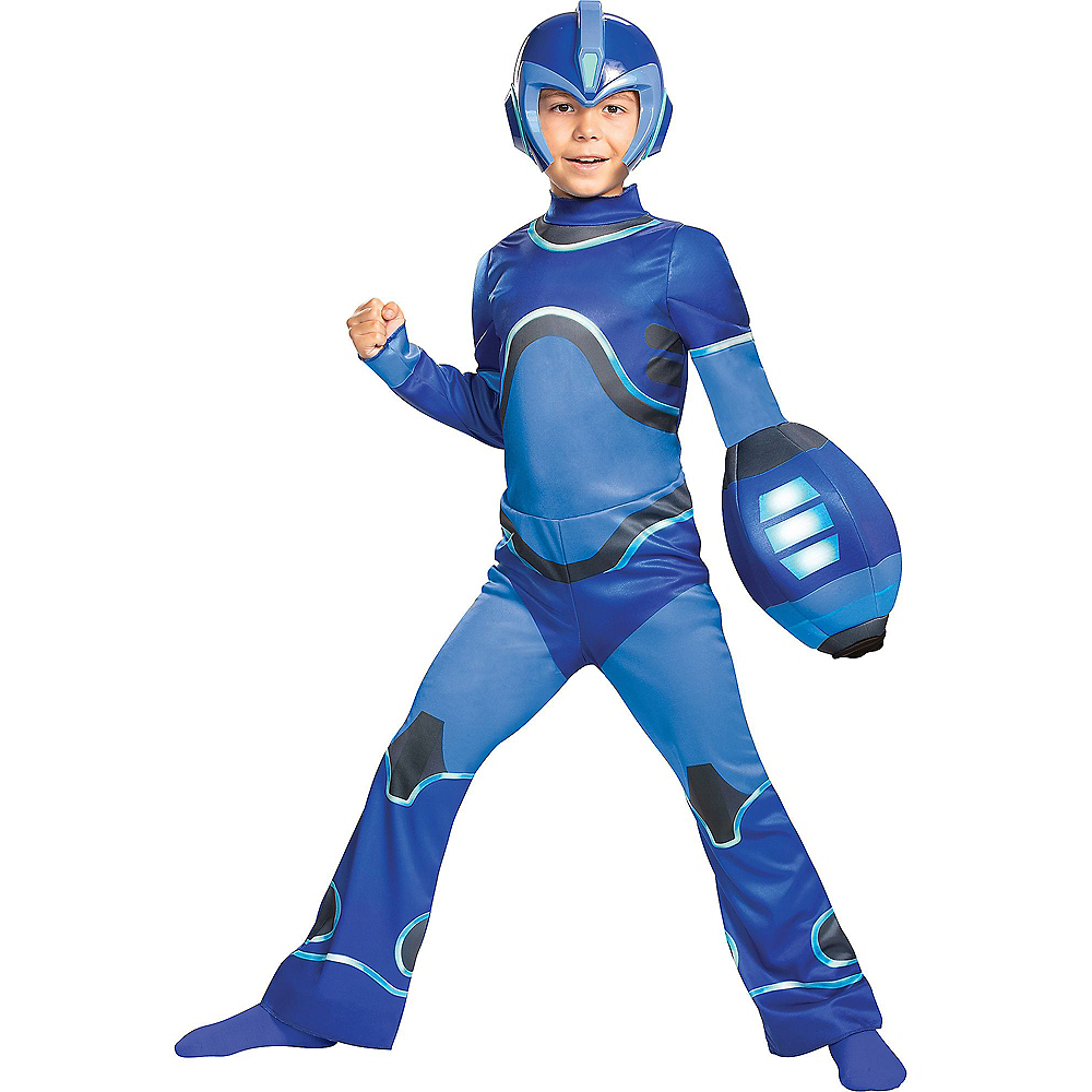 Child Mega Man Costume.