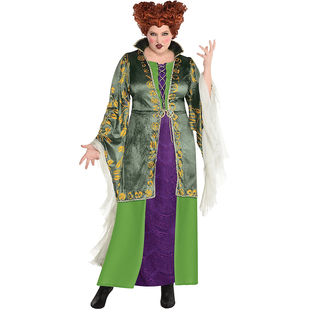 Adult Winifred Sanderson Costume Plus Size Disney Hocus