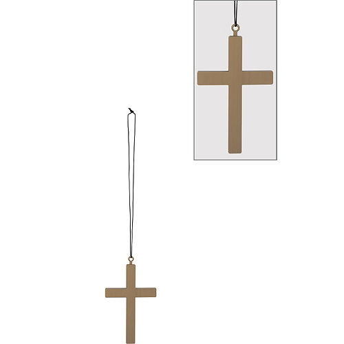 Nav Item for Gold Cross Necklace Image #1