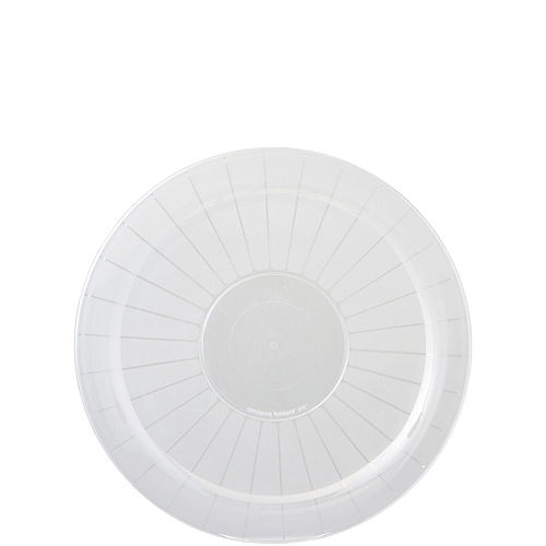 Nav Item for CLEAR Plastic Frosted Platter Image #1