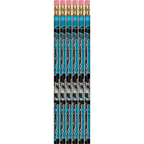 Nav Item for Carolina Panthers Pencils 6ct Image #1