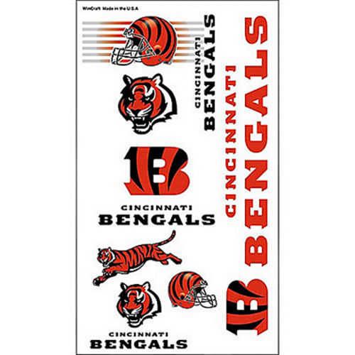 Cincinnati Bengals Tattoos 10ct Image #1