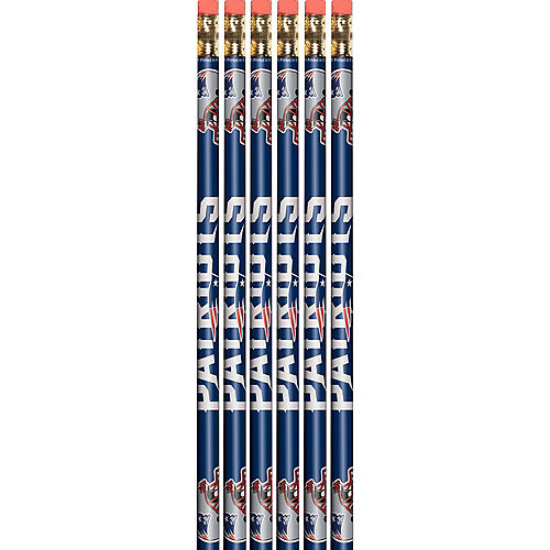 Nav Item for New England Patriots Pencils 6ct Image #1