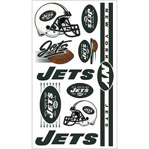 Nav Item for New York Jets Tattoos 10ct Image #1