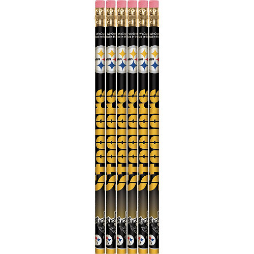 Nav Item for Pittsburgh Steelers Pencils 6ct Image #1