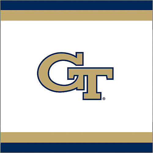 Nav Item for Georgia Tech Yellow Jackets Lunch Napkins 20ct Image #1