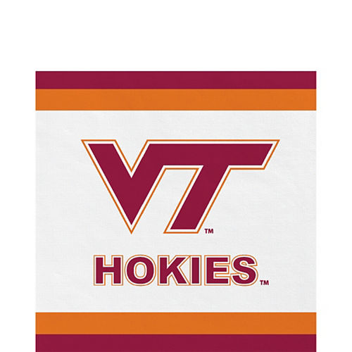Virginia Tech Hokies Lunch Napkins 20ct Image #1