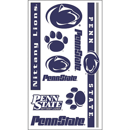 Nav Item for Penn State Nittany Lions Tattoos 10ct Image #1
