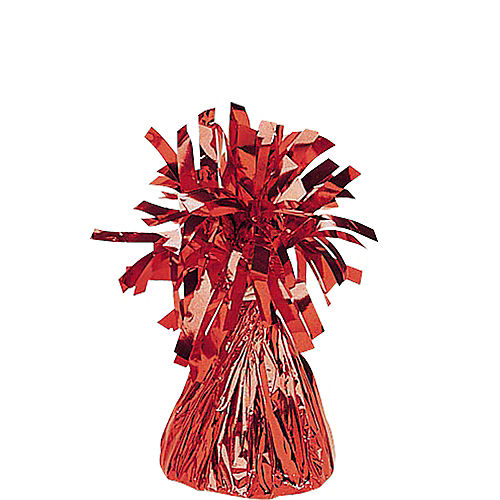 Red Foil Balloon Weight, 6oz Image #1