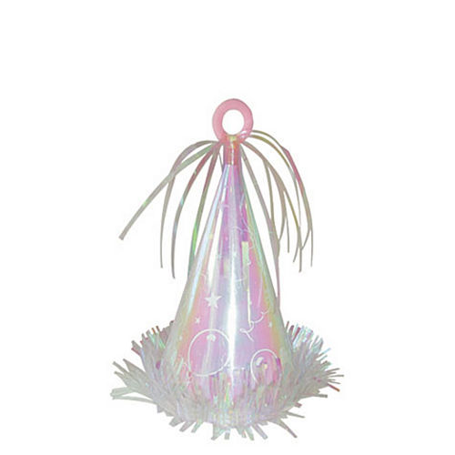 Nav Item for Iridescent Party Cone Balloon Weight Image #1