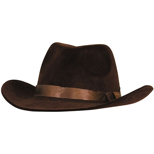 Flocked Cowboy Hat Image #1