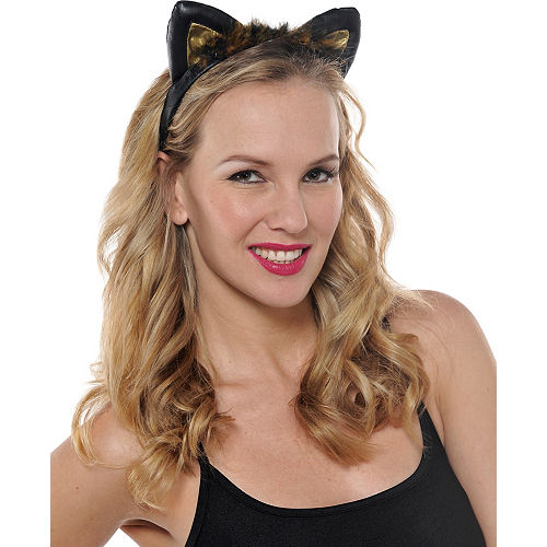 Nav Item for Black & Brown Cat Ears Image #2