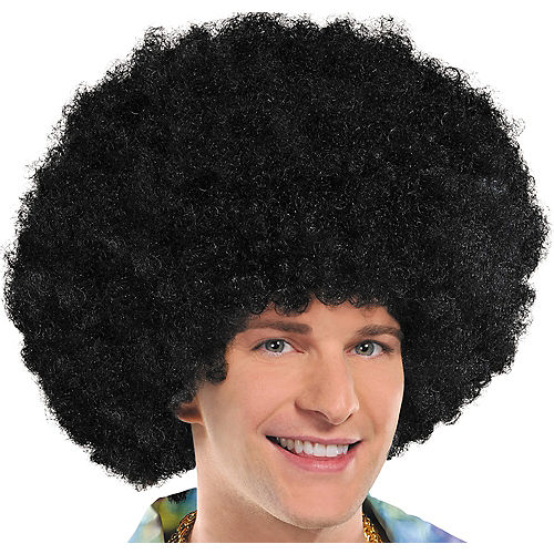 Oversized Curly Wig Image #1
