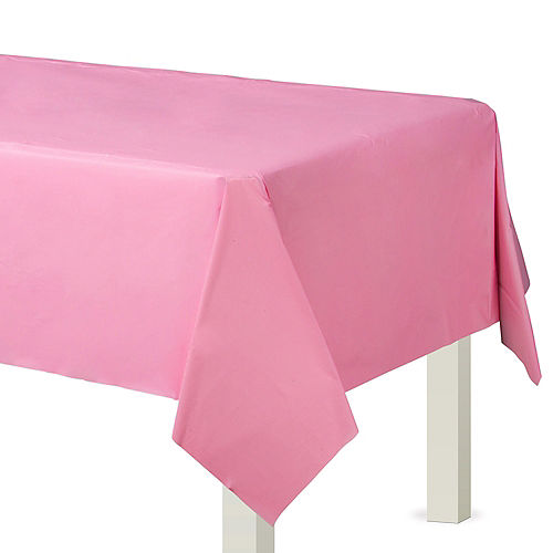 Nav Item for Pink Plastic Table Cover Image #1