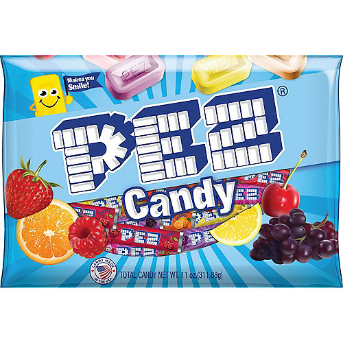 Nav Item for PEZ Candy Rolls, 36ct - Cherry, Grape, Lemon, Orange, Raspberry & Strawberry Image #1