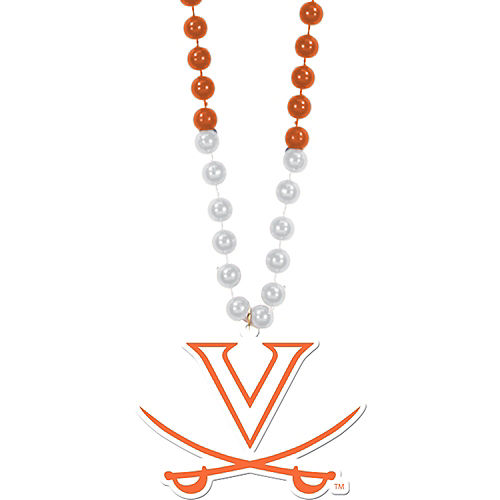 Nav Item for Virginia Cavaliers Pendant Bead Necklace Image #1