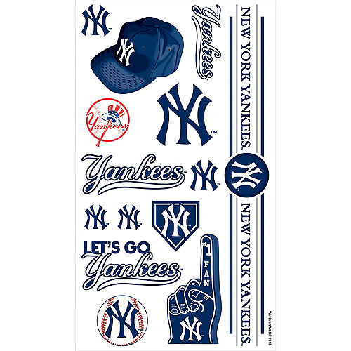 New York Yankees Tattoos 10ct Image #1