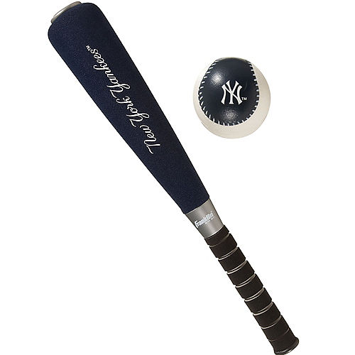 New York Yankees Baseball Bat Set 2pc Image #1