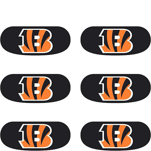 Nav Item for Cincinnati Bengals Eye Black Stickers 6ct Image #2