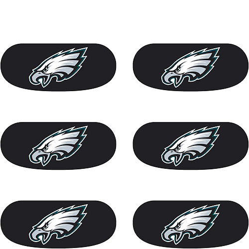 Nav Item for Philadelphia Eagles Eye Black Stickers 6ct Image #2
