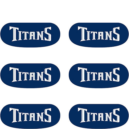 Nav Item for Tennessee Titans Eye Black Stickers 6ct Image #2