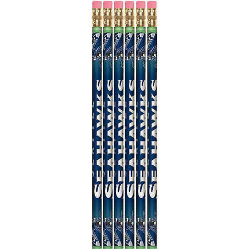 Seattle Seahawks Pencils 6ct Image #1