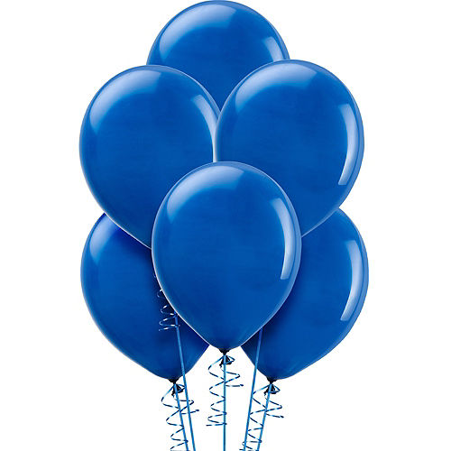 Nav Item for Royal Blue Balloons 72ct, 12in Image #1