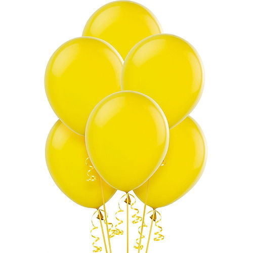 Sunshine Yellow Balloons 15ct, 12in Image #1