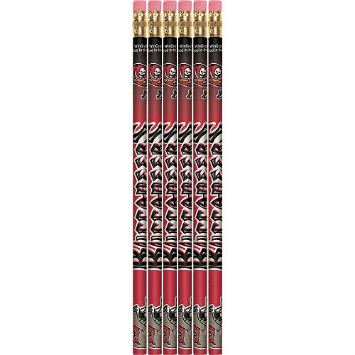 Tampa Bay Buccaneers Pencils 6ct Image #1