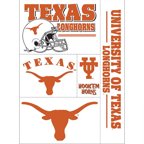 Texas Longhorns Decals 5ct Image #1