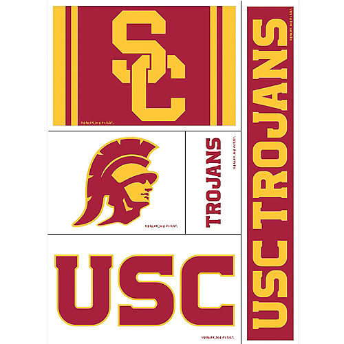 USC Trojans Decals 5ct Image #1