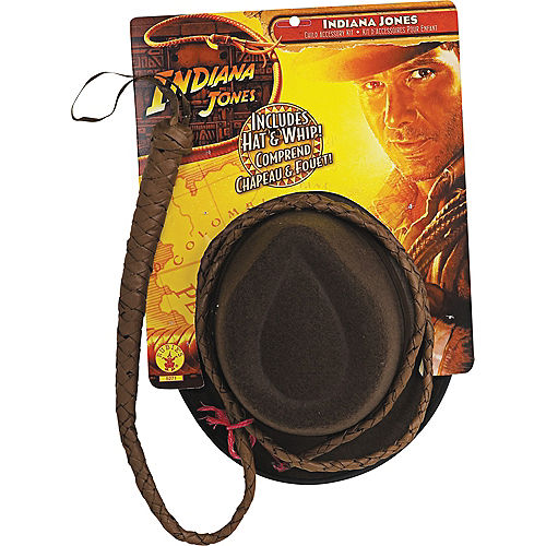 Nav Item for Indiana Jones Hat & Whip Set Image #3