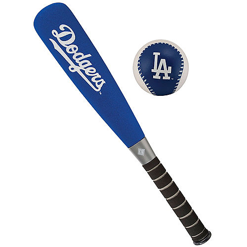 Los Angeles Dodgers Baseball Bat Set 2pc Image #1