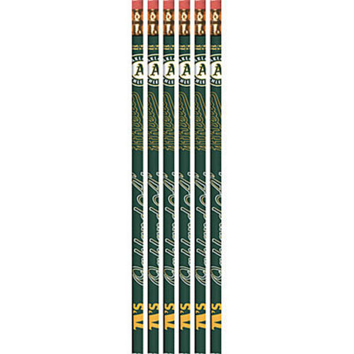 Nav Item for Oakland Athletics Pencils 6ct Image #1