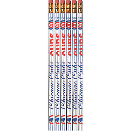Chicago Cubs Pencils 6ct Image #1