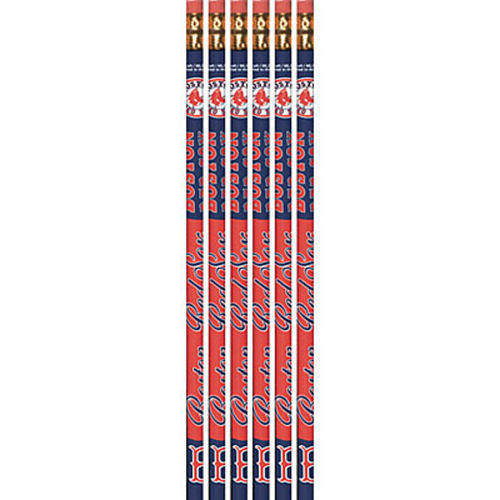 Boston Red Sox Pencils 6ct Image #1